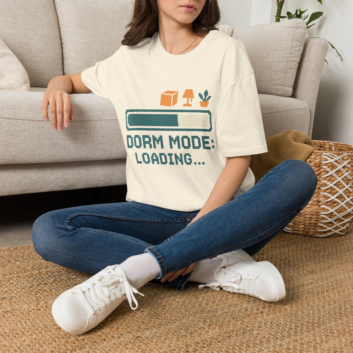 Dorm Mode Loading T‑Shirt — Funny Moving/College Moving Tee - Trending Now - August 2026