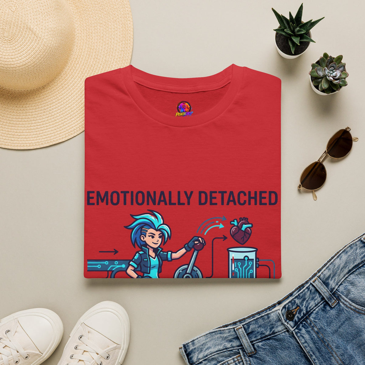 Emotionally Detached, Intellectually Invested T-Shirt