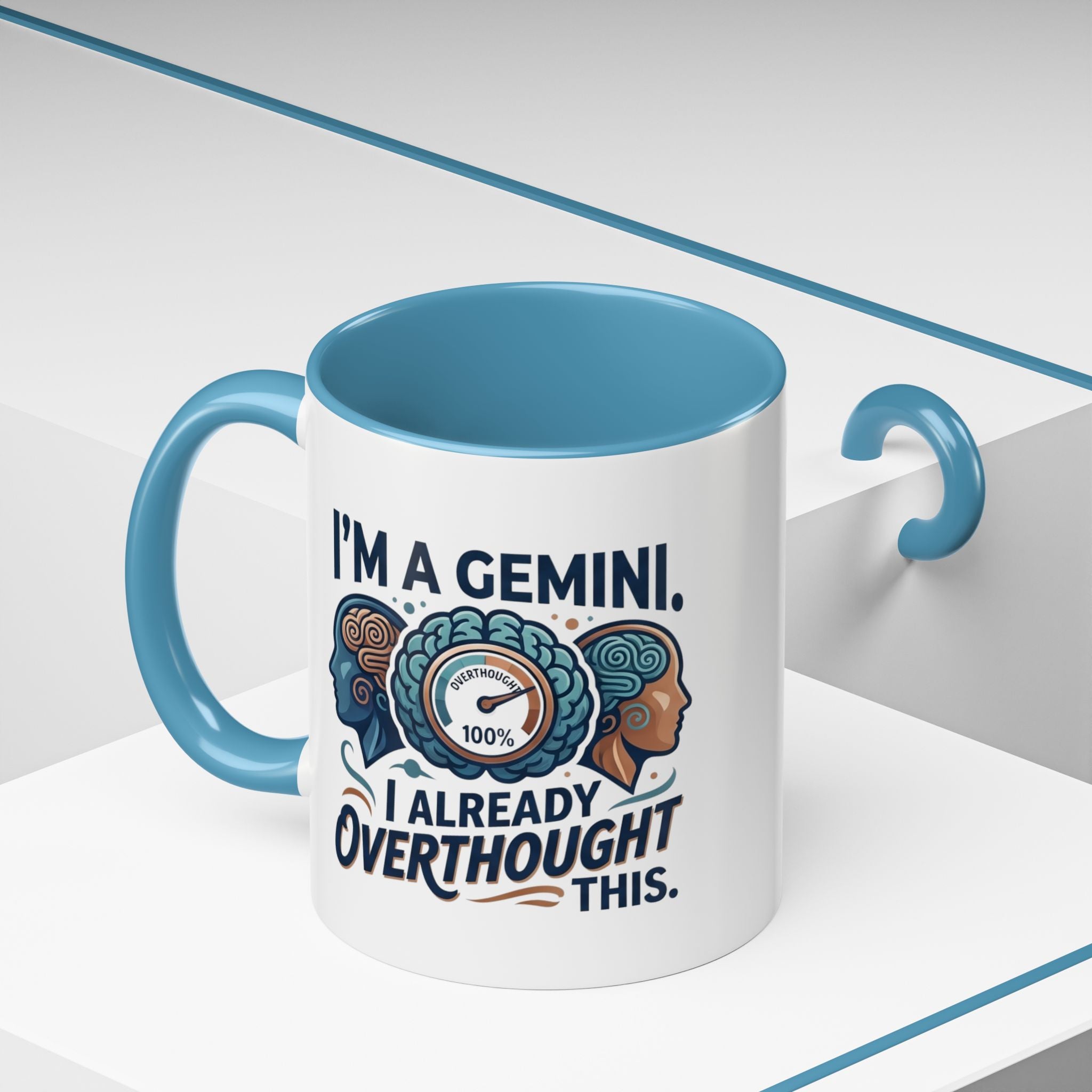I'm a Gemini Coffee Mug — I Already Overthought This Zodiac Mug (11/15oz)