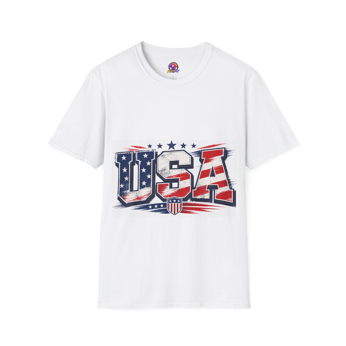 USA Flag Graphic T-Shirt — Patriotic American Pride Tee