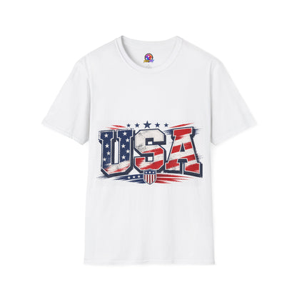 USA Flag Graphic T-Shirt — Patriotic American Pride Tee