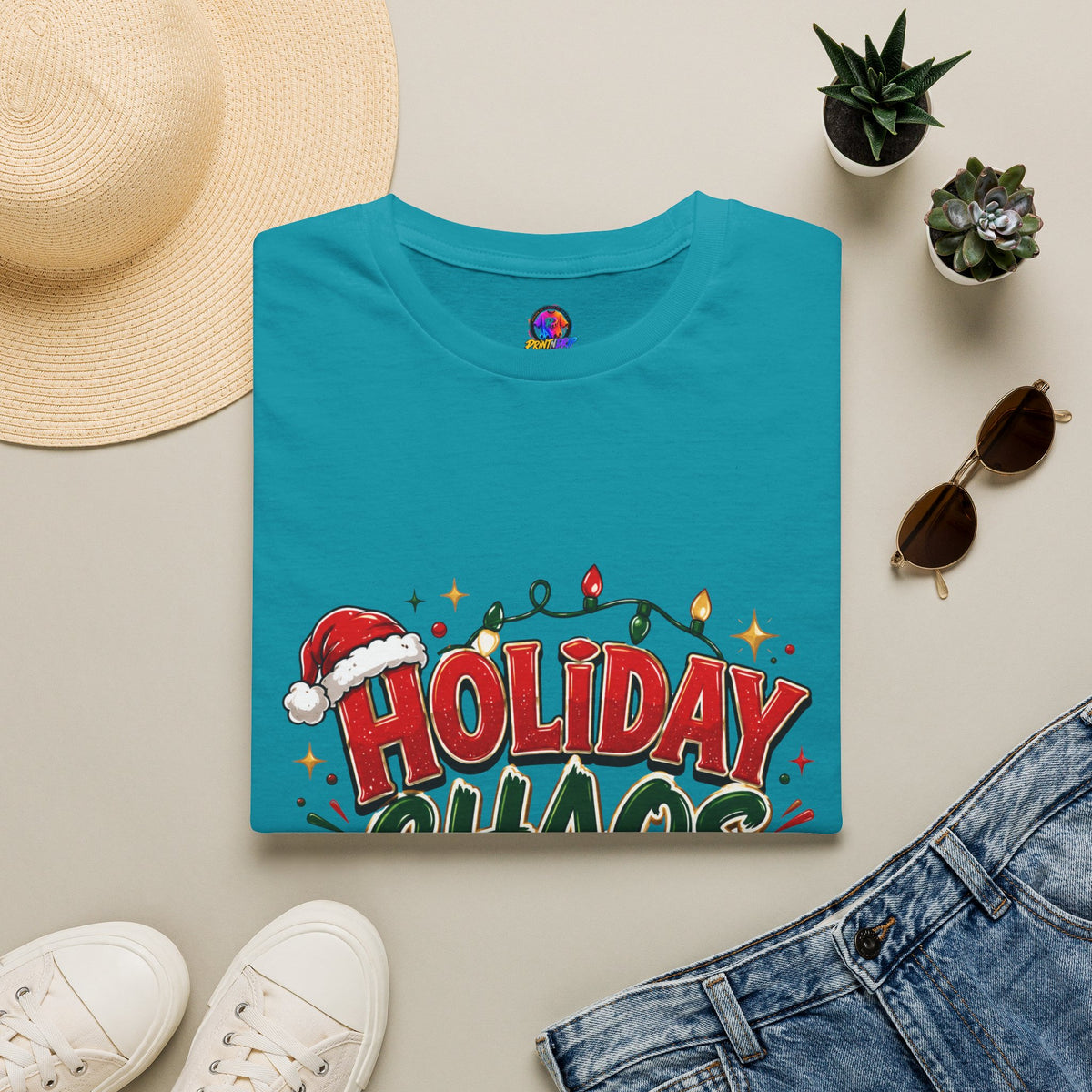 Holiday Chaos Coordinator T-Shirt — Funny Christmas Crew Tee