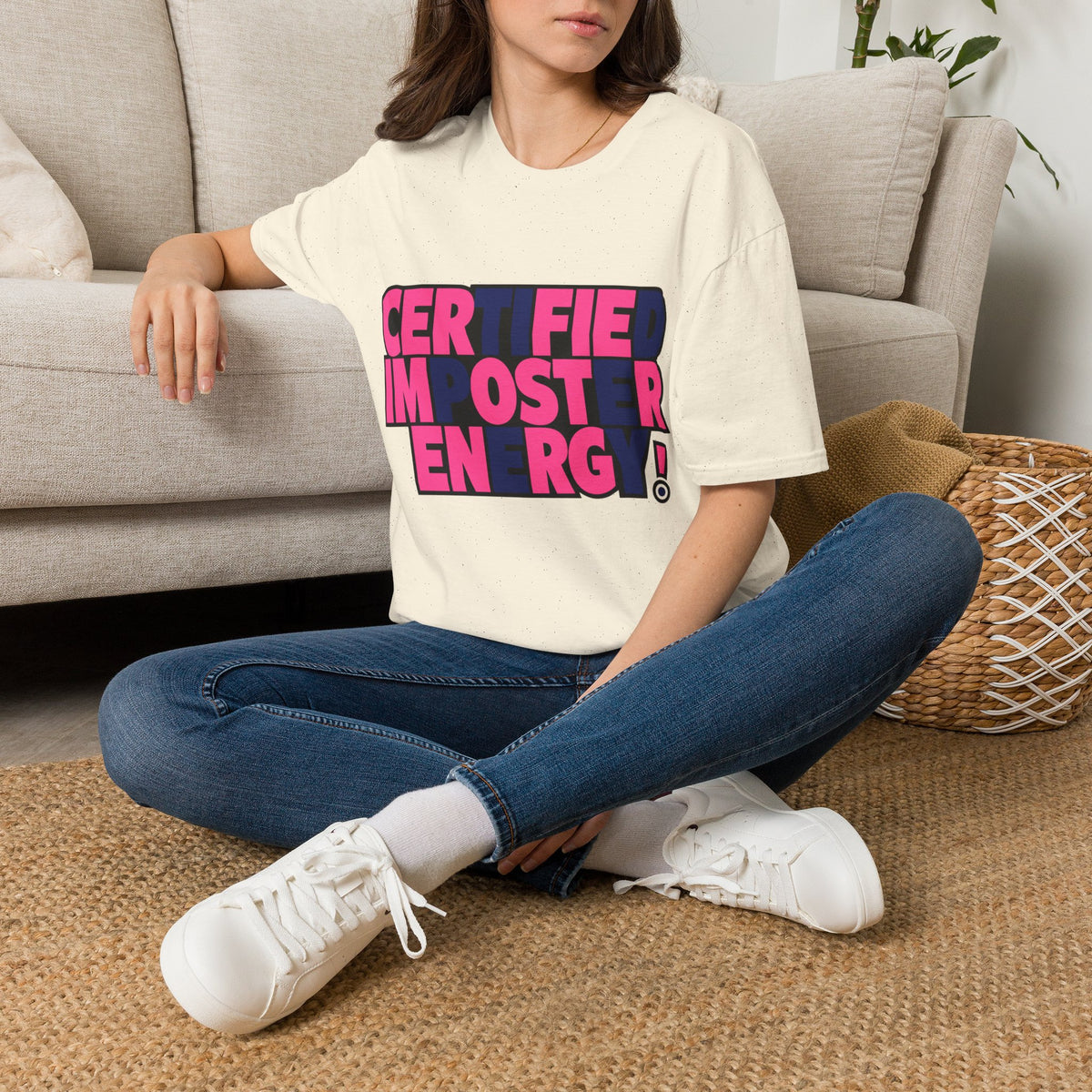Certified Impostor Energy T-Shirt - Trending Now - August 2026
