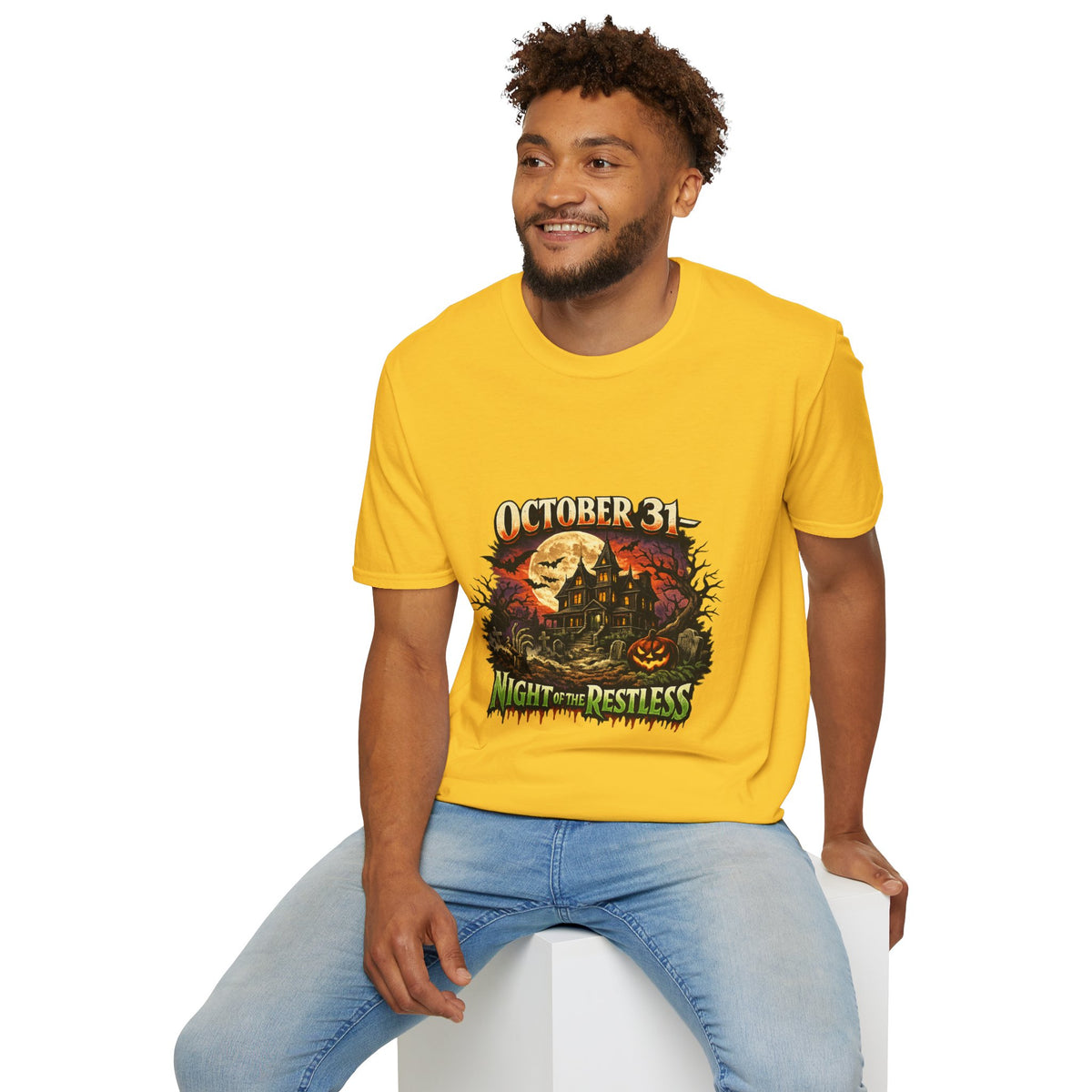 Halloween October 21 Unisex Softstyle T-Shirt