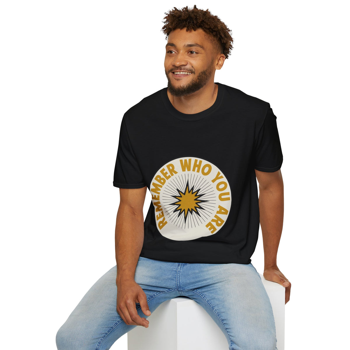 Remember Who You Are T-Shirt — Inspirational Retro Sunburst Tee - Trending Now - August 2026