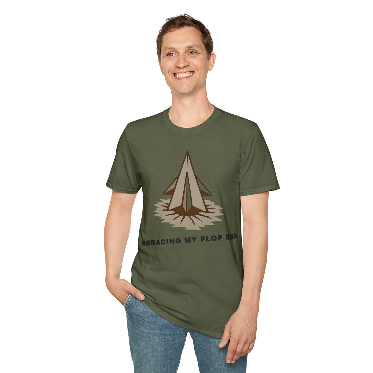 Camping Tee — 'Embracing My Flop Era' Graphic T-Shirt - Trending Now - September 2026