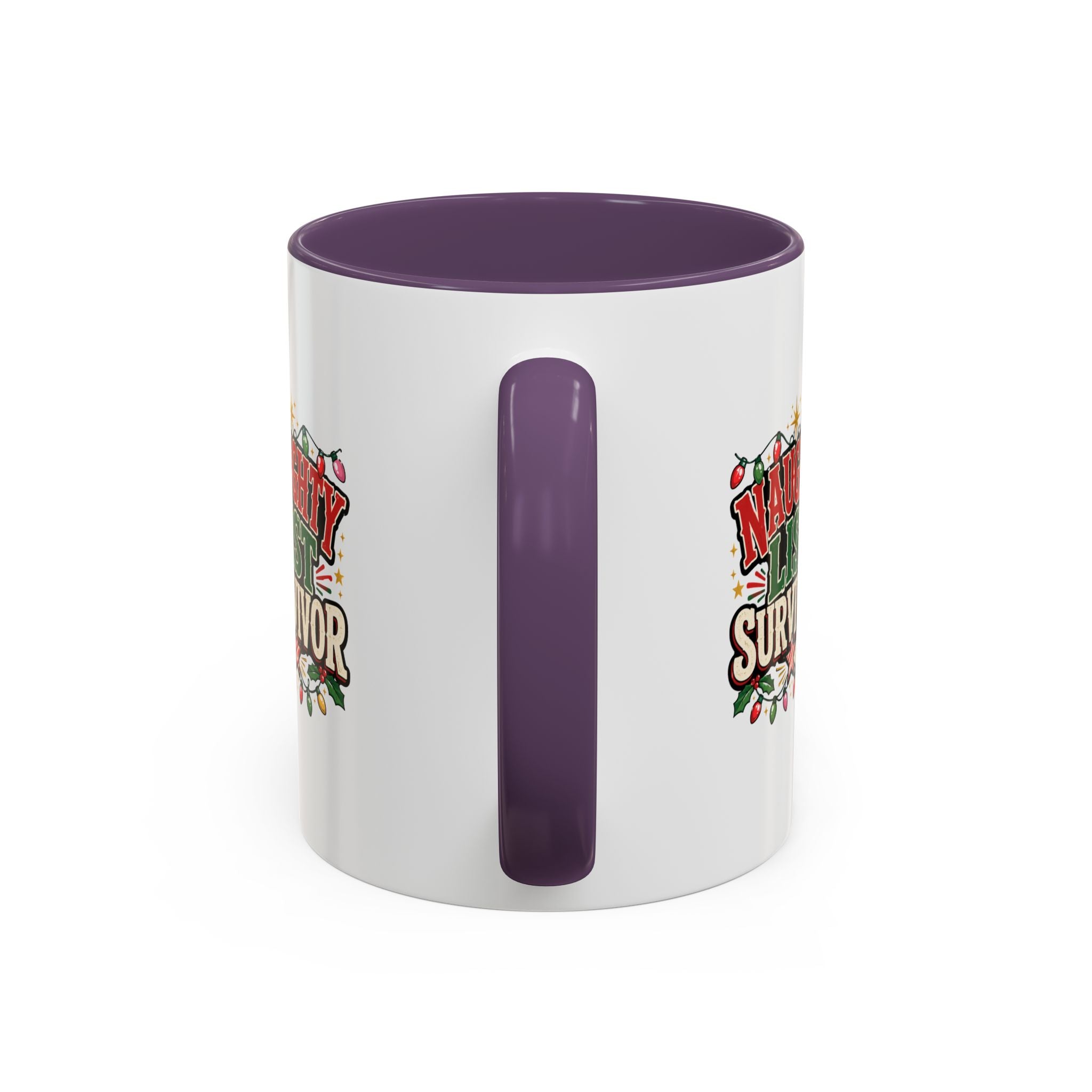 Accent Coffee Mug Naughty List Survivor