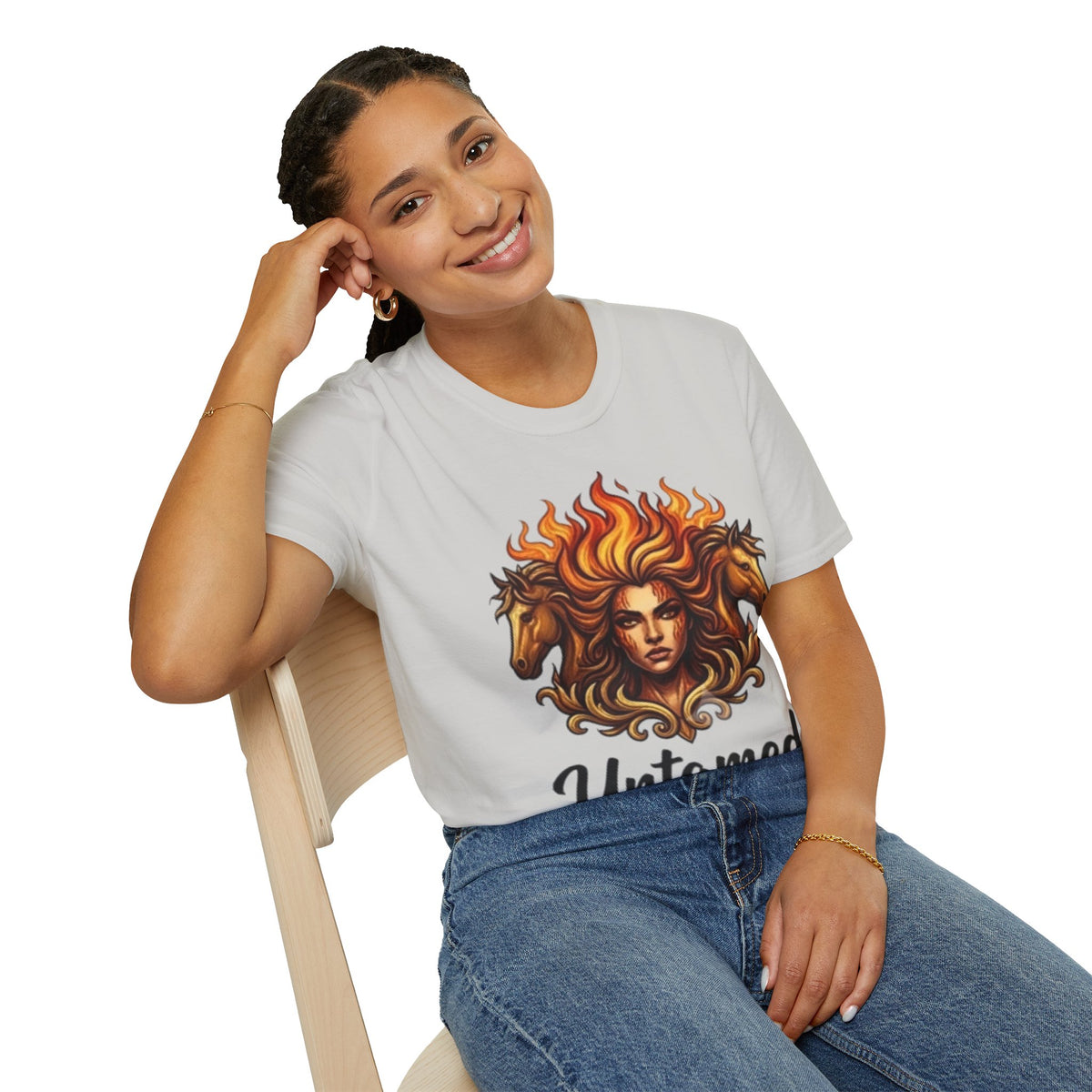 Sagittarius 'Untamed' Zodiac T-Shirt — Fiery Archer Astrology Tee