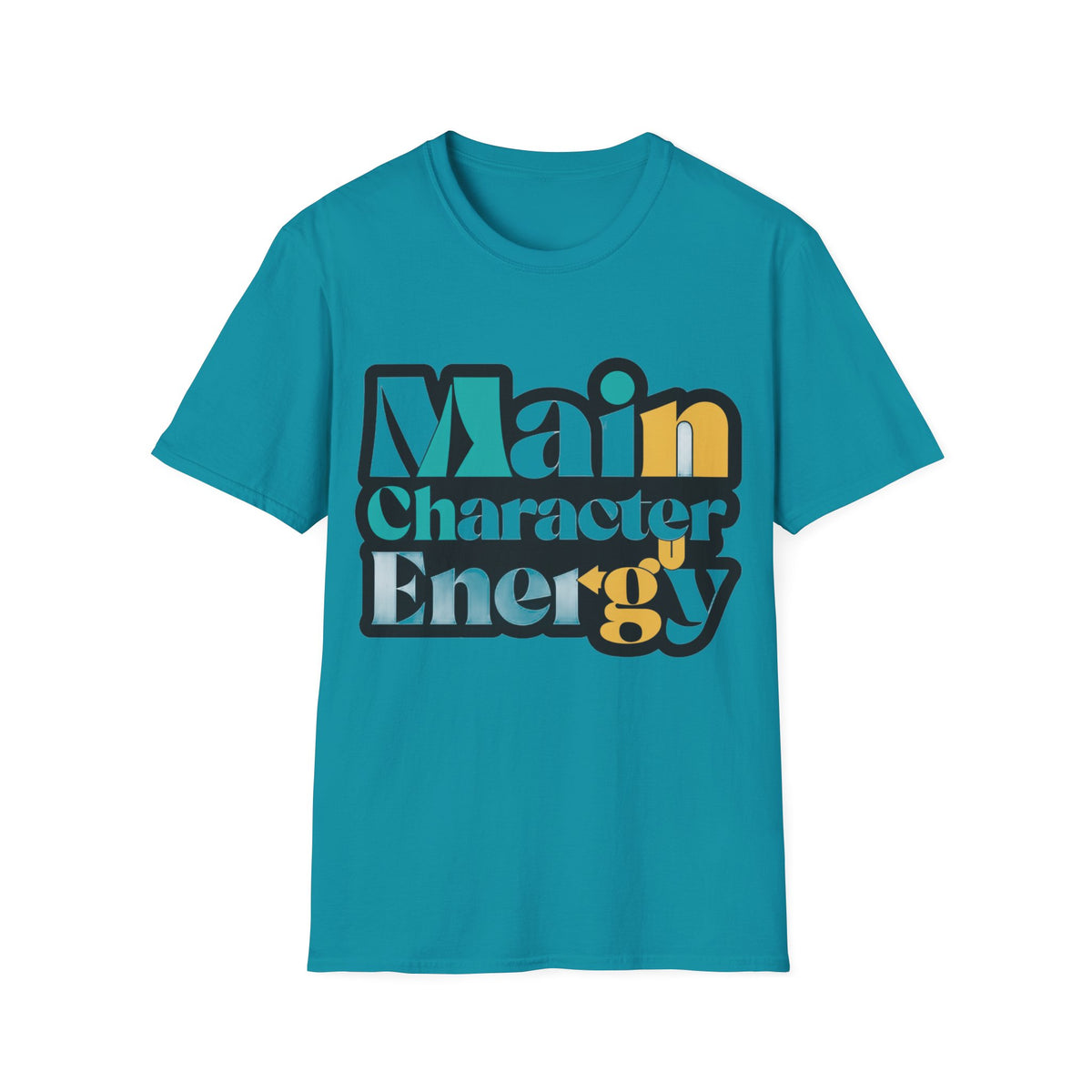 Main Character Energy T-Shirt — Retro Bold Graphic Tee - Trending Now - August 2026