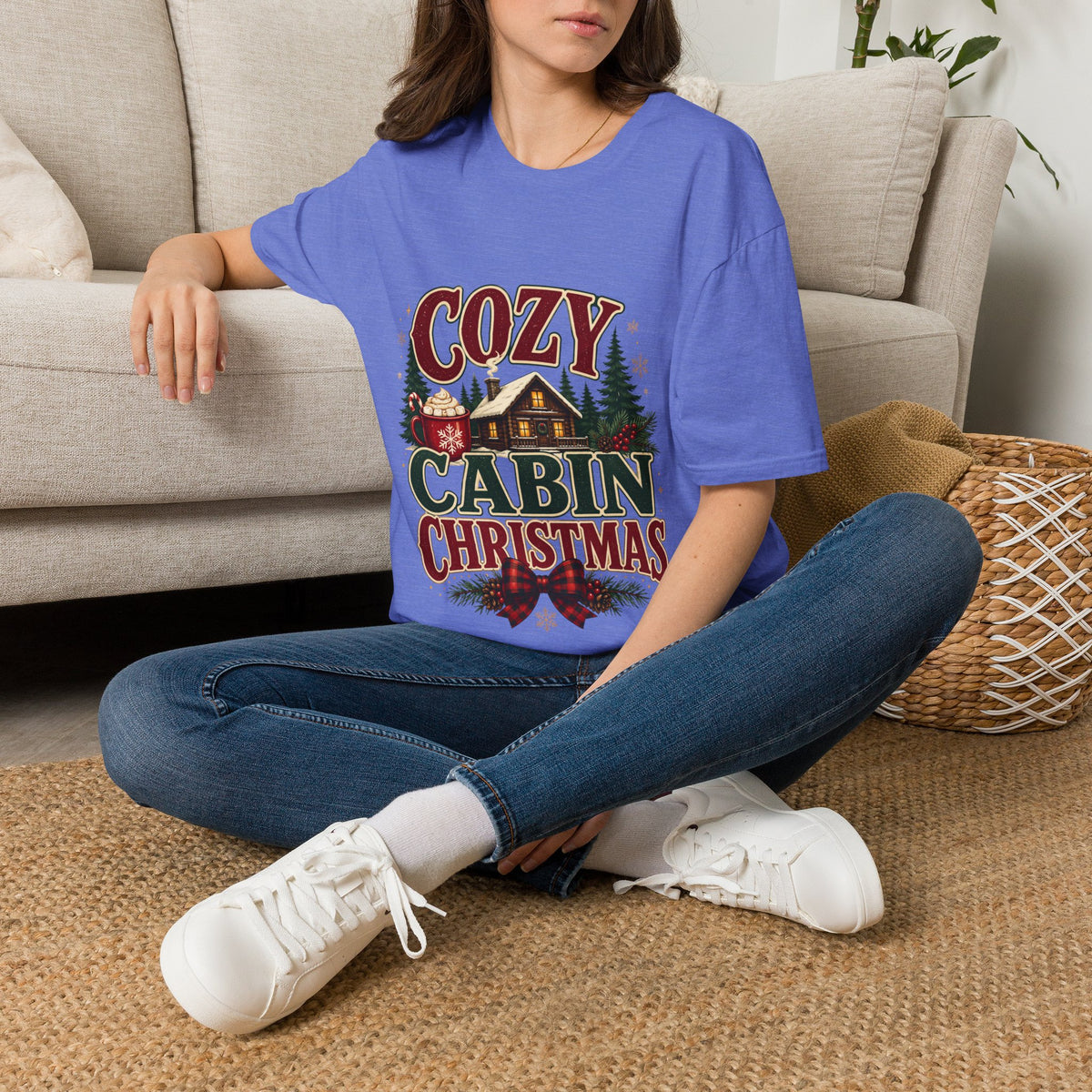 Cozy Cabin Christmas T-Shirt