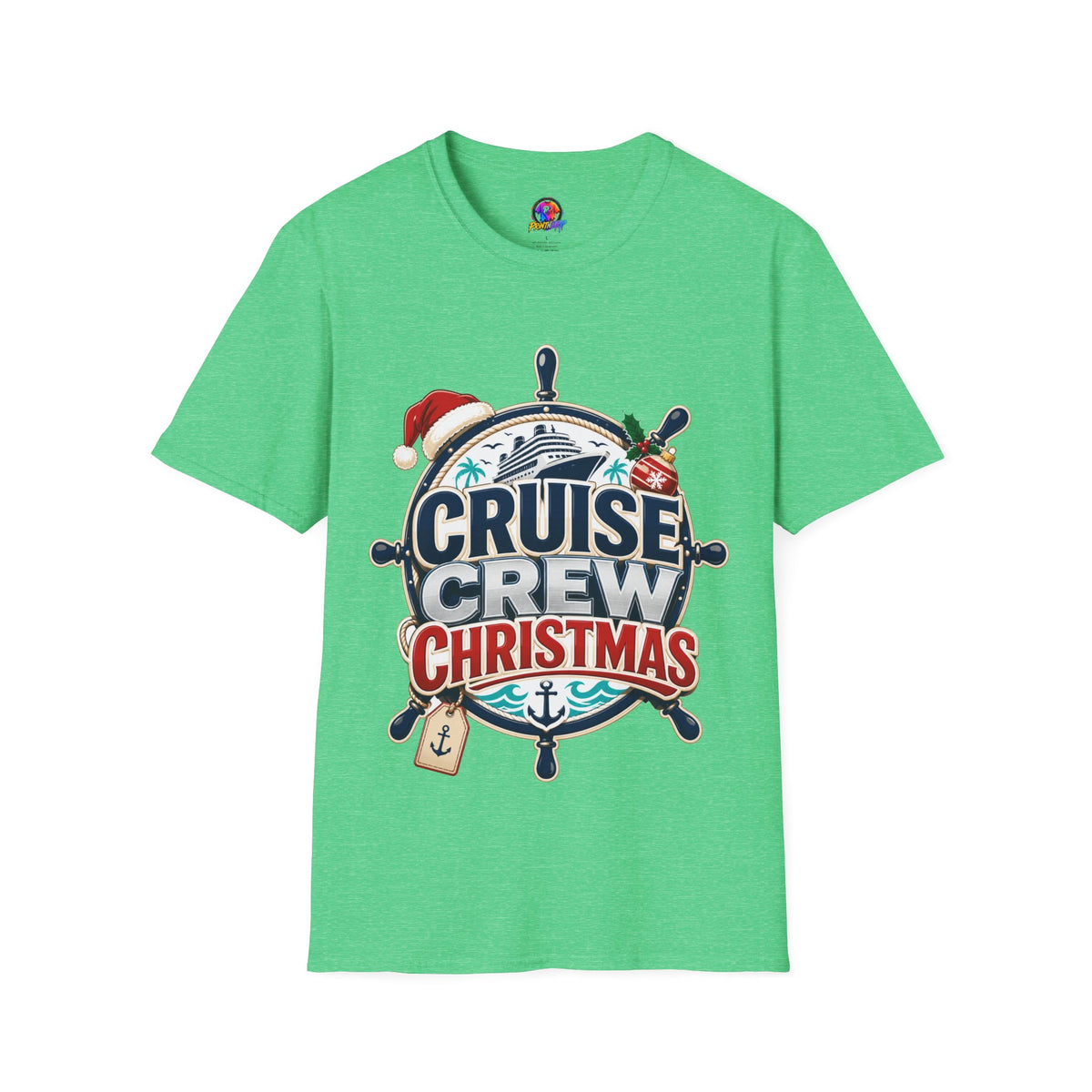 Cruise Crew Christmas T-Shirt — Holiday Cruise Vacation Tee