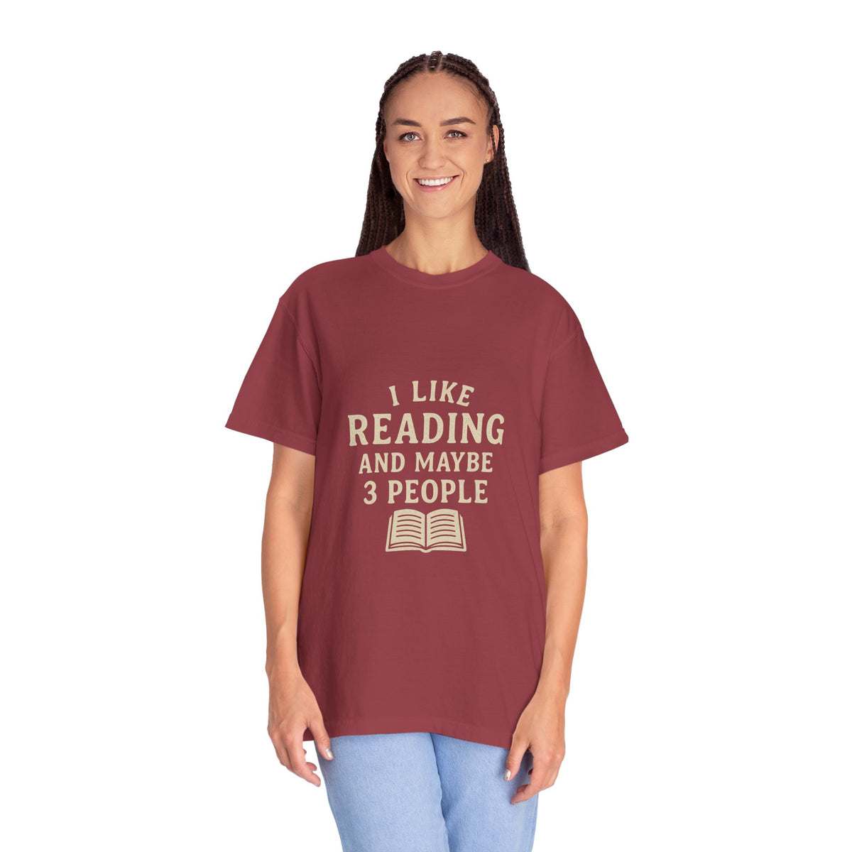 Reading Lover T-Shirt — "I Like Reading and Maybe 3 People" Book Lover Tee - Trending Now - October 2026