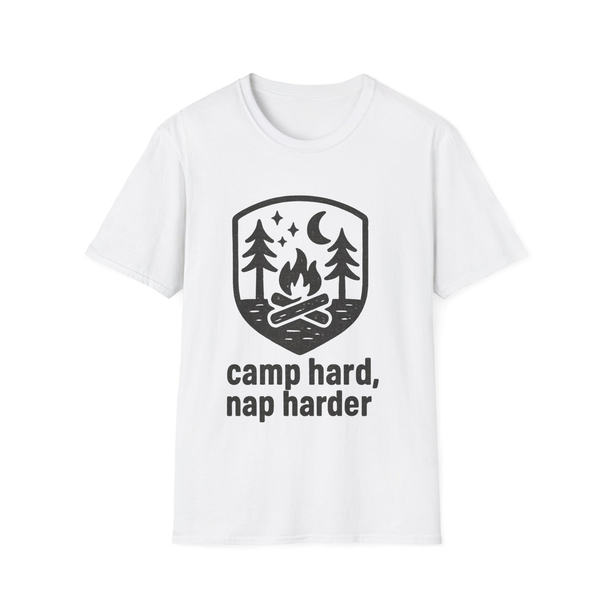 Adventure Forest T‑Shirt — Vintage Night Camping Crest - Trending Now - September 2026