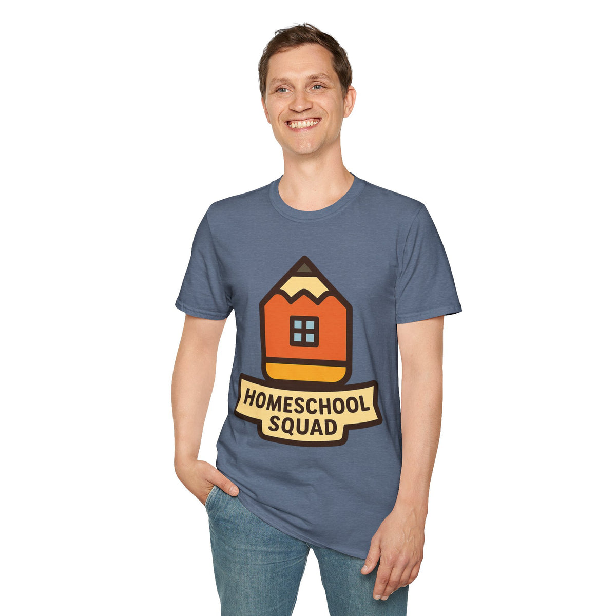 "Homeschool Squad" Cute School Emblem Tee | Homeschooling Teacher T-Shirt - Trending Now - September 2026