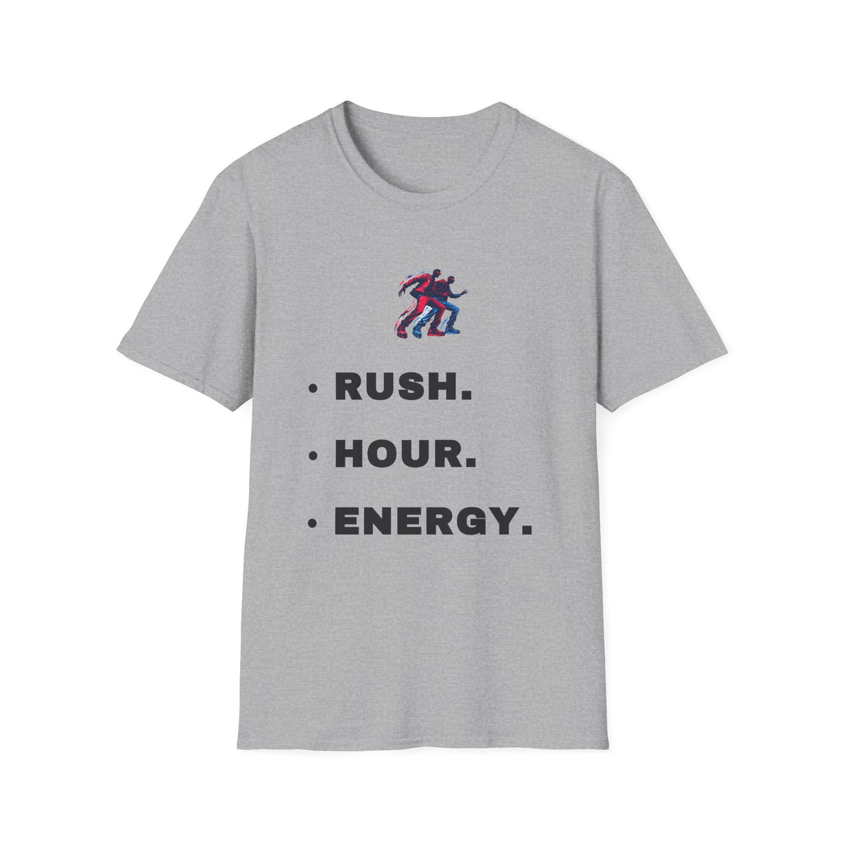Rush. Hour. Energy. T‑Shirt — Minimal Runner Graphic Tee - Trending Now - September 2026