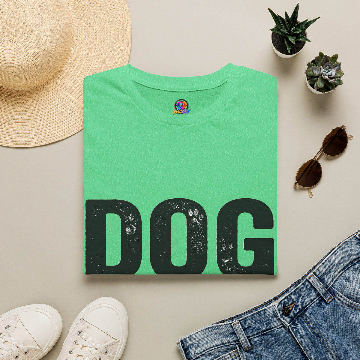 Dog Dad Af Unisex Softstyle T-Shirt