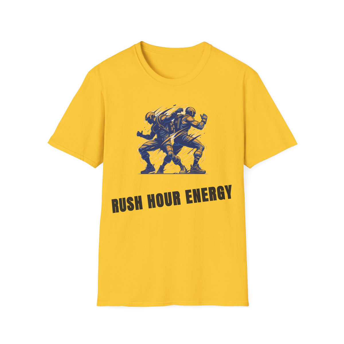 T-Shirt — 'Rush Hour Energy' Football Player Graphic Tee - Trending Now - September 2026