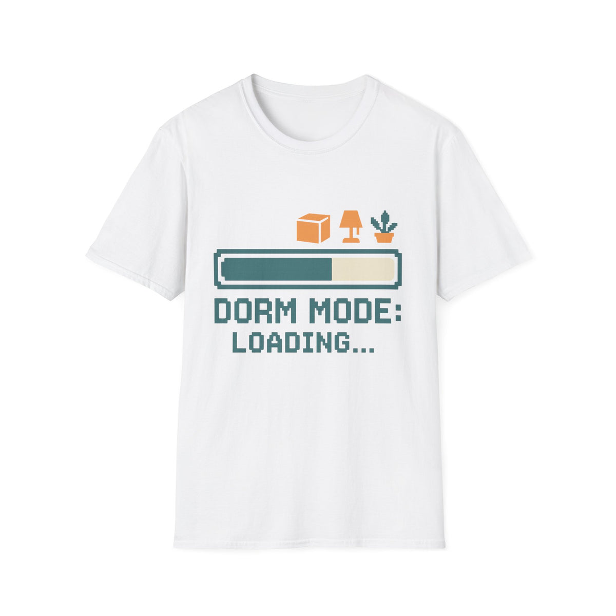 Dorm Mode Loading T‑Shirt — Funny Moving/College Moving Tee - Trending Now - August 2026