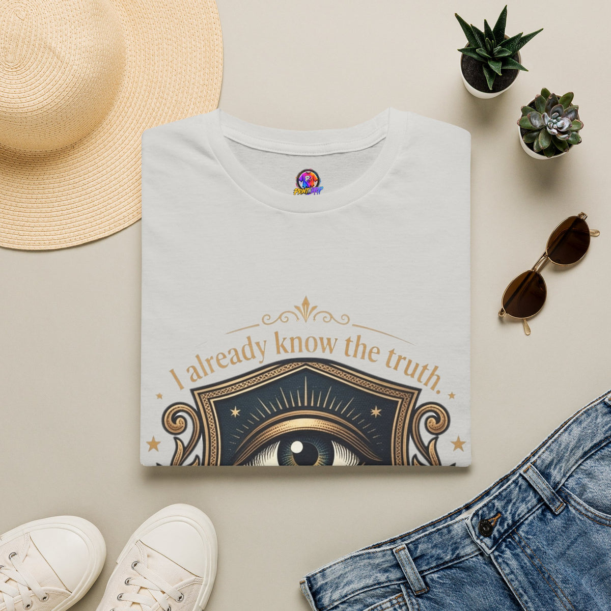 I Already Know the Truth Scorpio T-Shirt — Mystical Third Eye Zodiac Tee