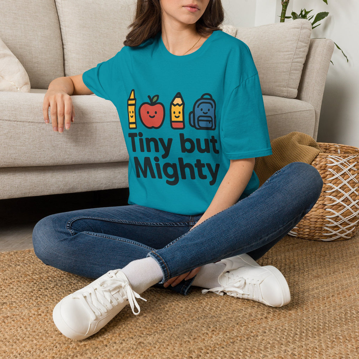 Cute School Supplies Graphic T‑Shirt — Pencil Apple Crayon Backpack Design - Trending Now - August 2026