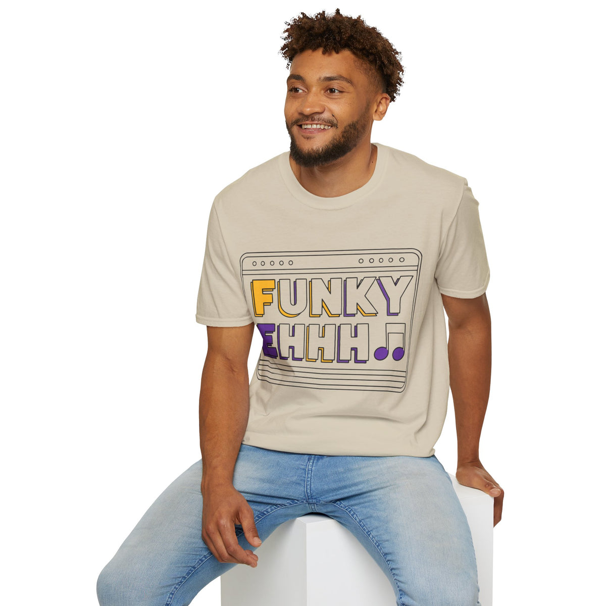 Funky Retro Graphic T‑Shirt — 'FUNKY' Colorblock 70s Vibe Tee - Trending Now - August 2026