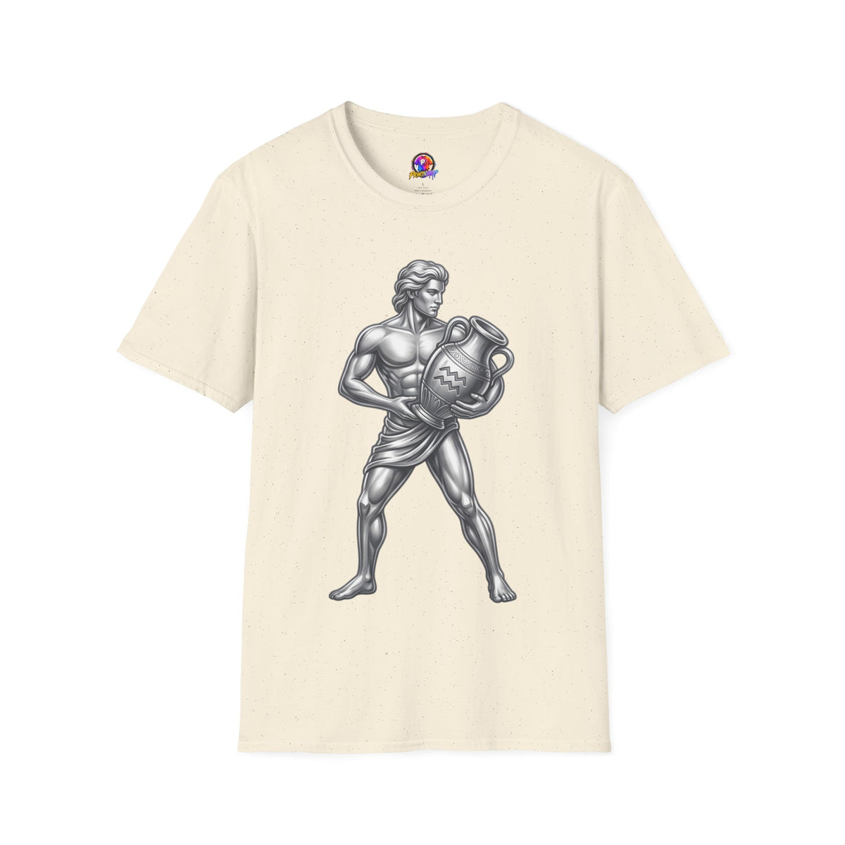 Aquarius Zodiac T-Shirt — Mythic Water Bearer Astrology Tee