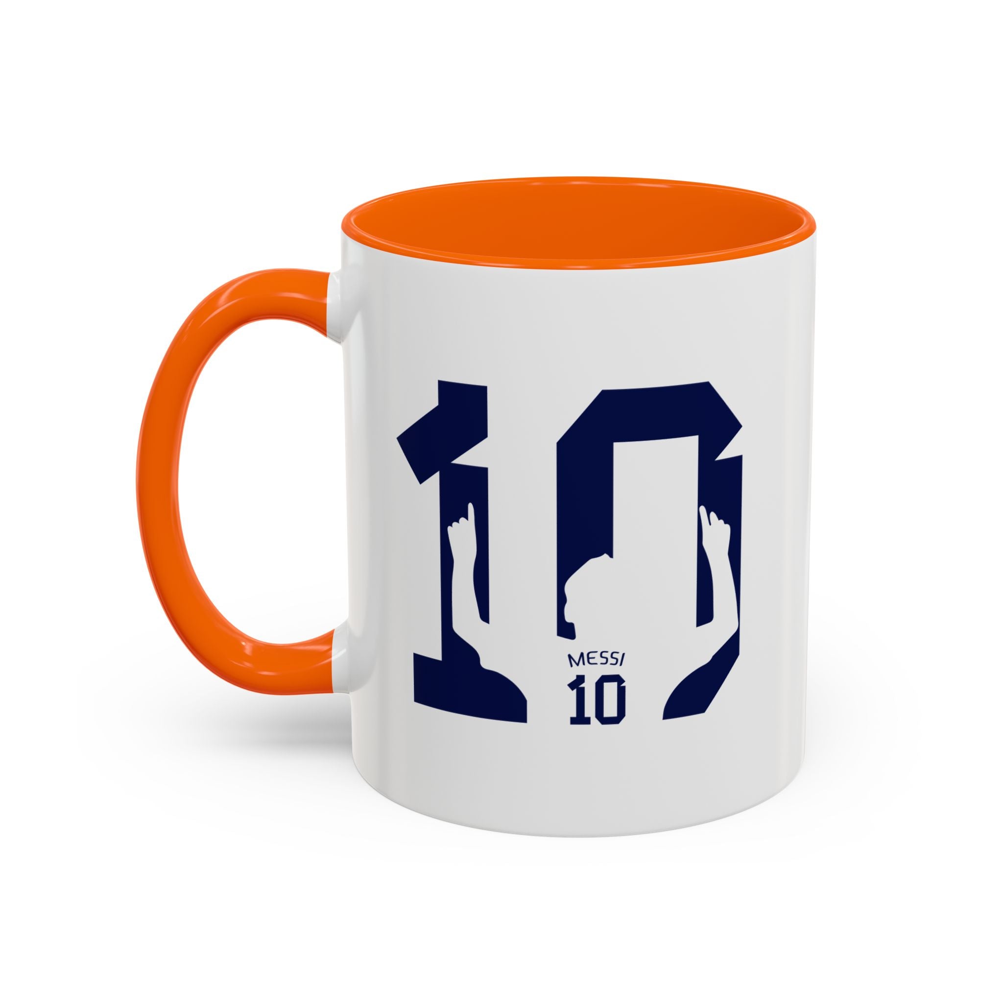Messi Number 10 Coffee Mug — Soccer Fan Accent Mug