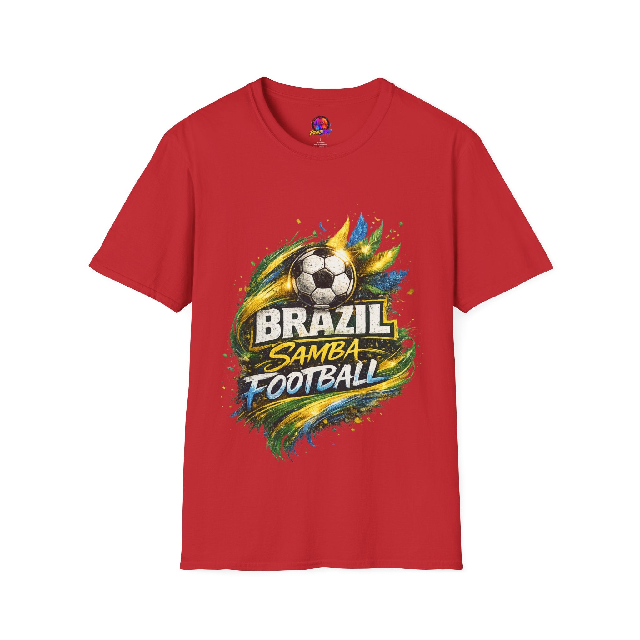 Brazil Samba Football T‑Shirt