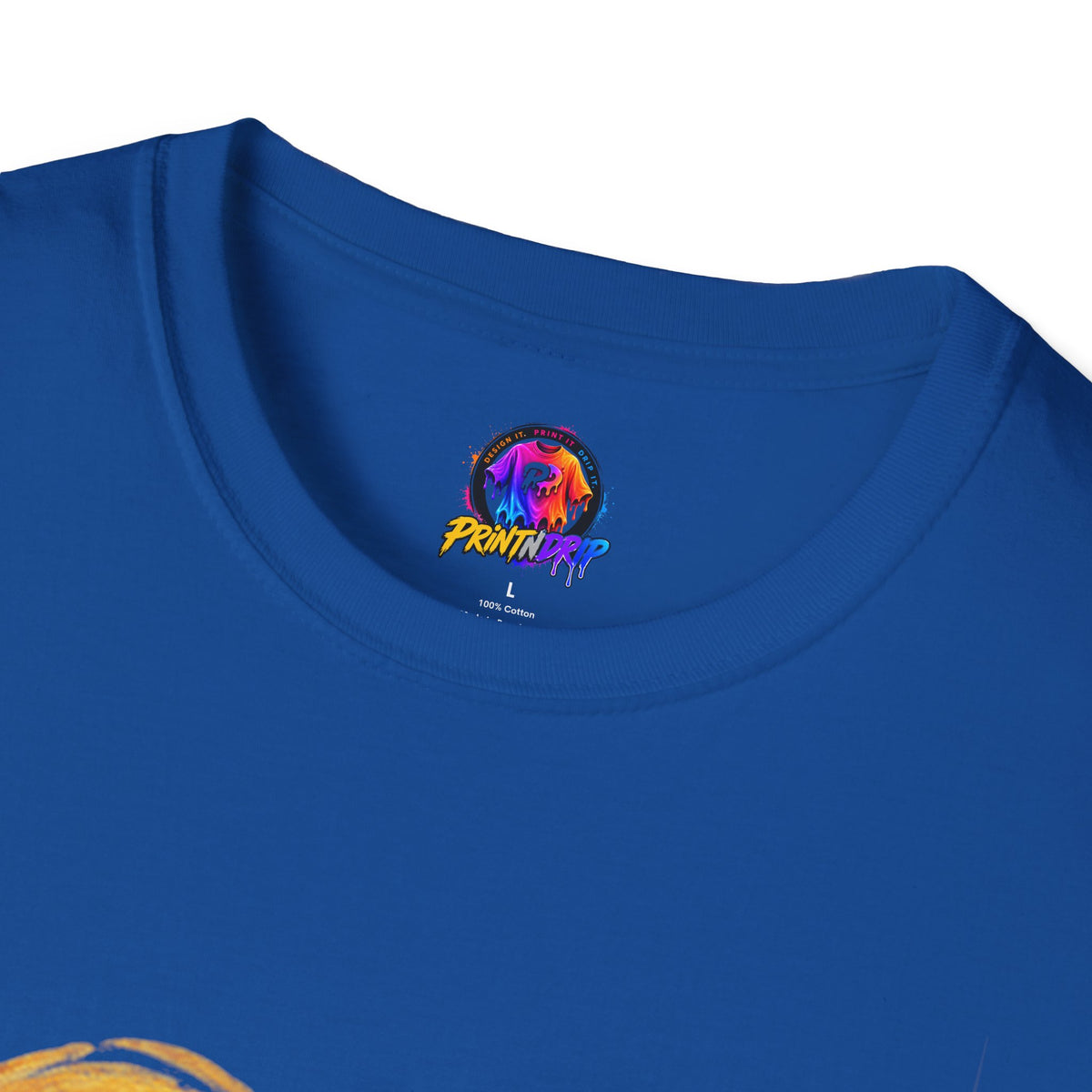 Childhood Cancer Awareness T-Shirt — "Stronger Brighter Kinder Braver" Gold Ribbon