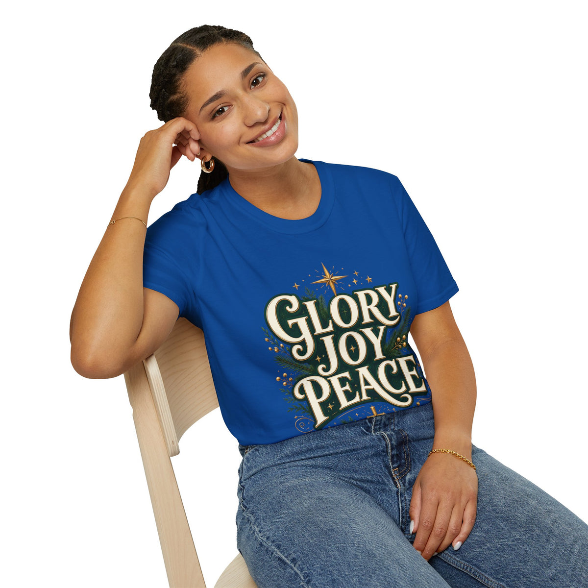 Glory Joy Peace Christmas T-Shirt