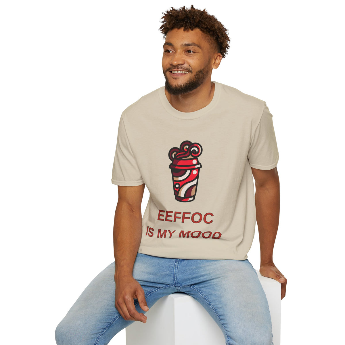 Coffee Mood T-Shirt — “EEFFOC IS MY MOOD” Graphic Tee - Trending Now - August 2026