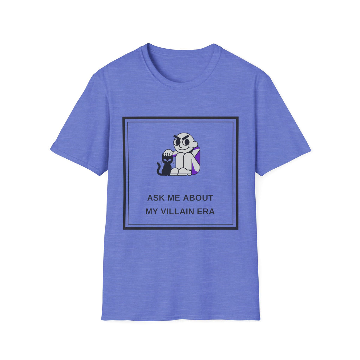 T-Shirt — "Ask Me About My Villain Era" Graphic Tee (Cute Villain Skull Design) - Trending Now - August 2026