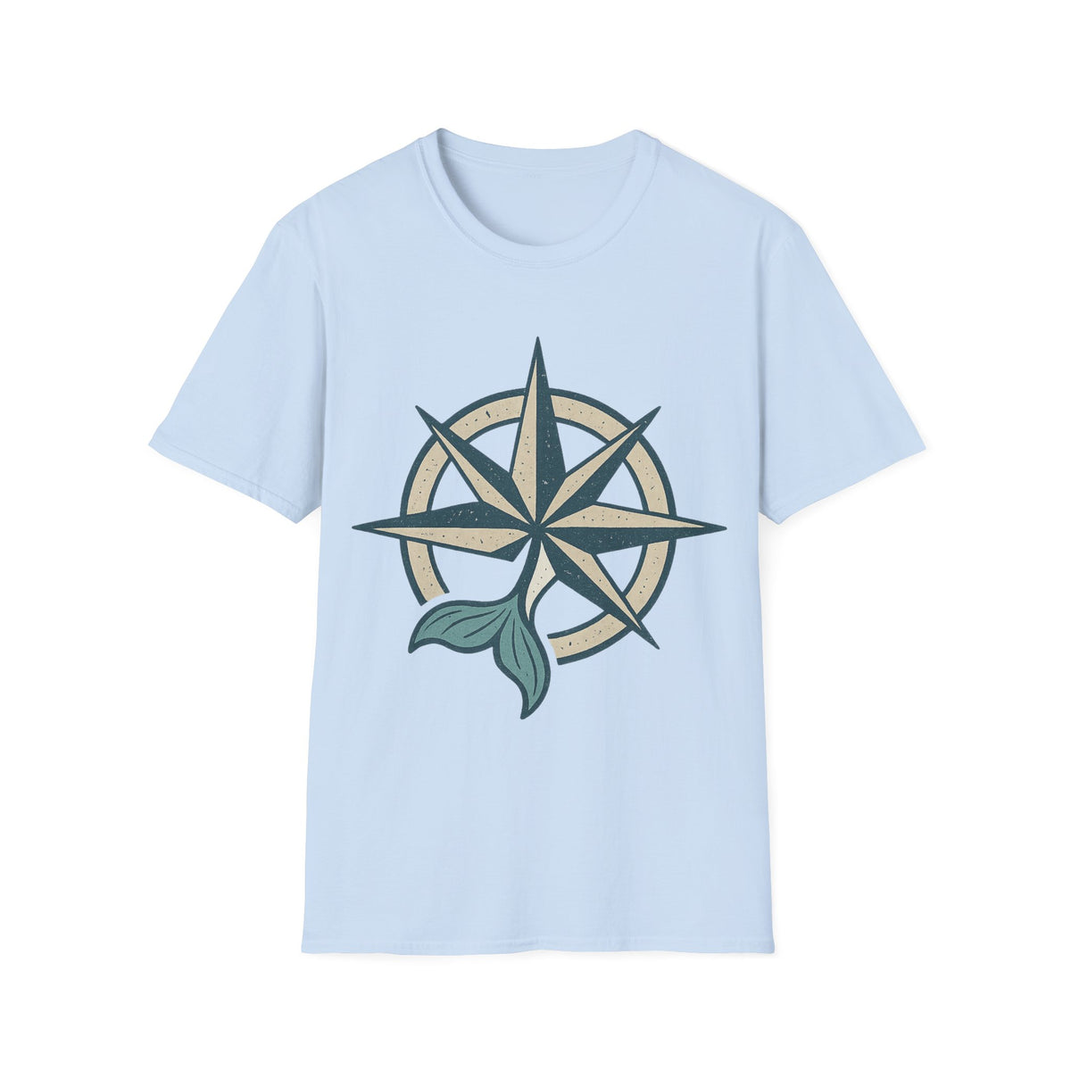 Compass Rose T-Shirt — Nautical Travel Graphic Tee - Trending Now - September 2026
