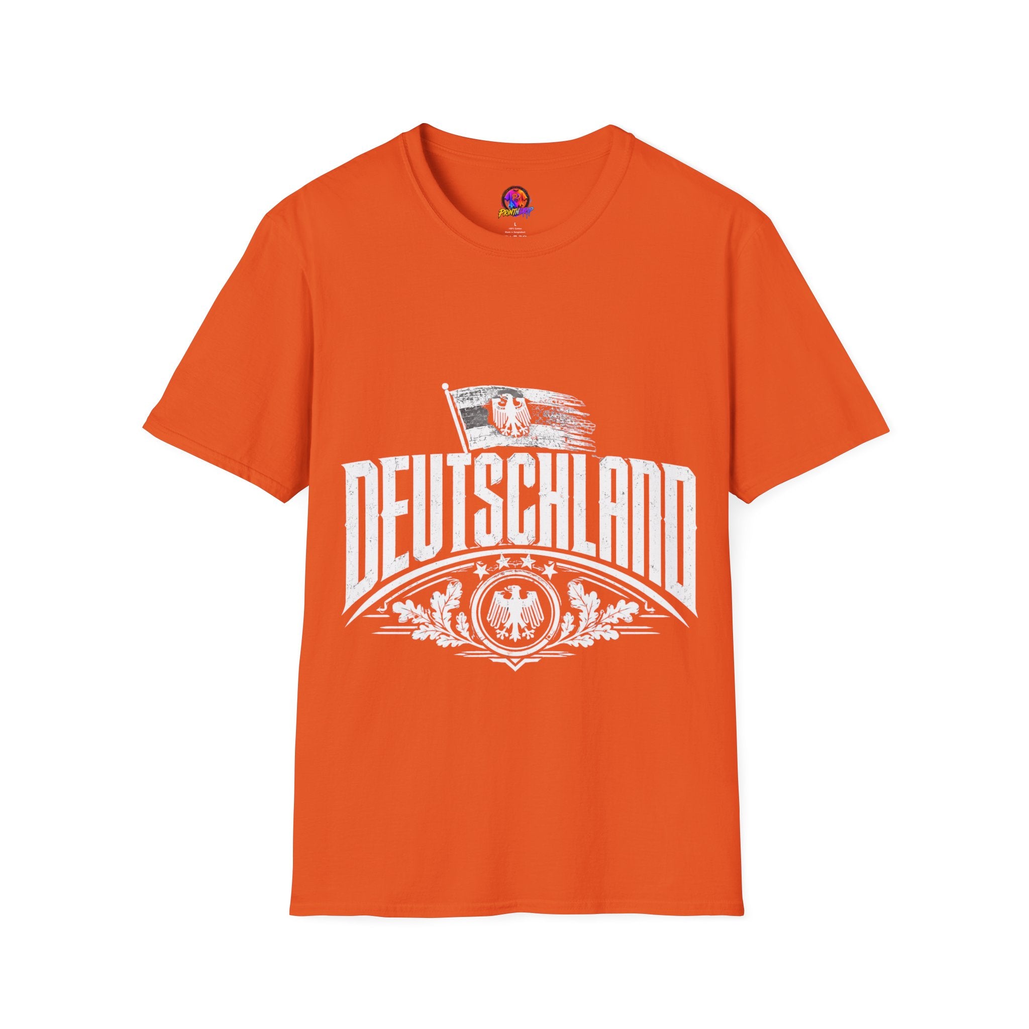 Germany Deutschland T-Shirt — Vintage German Crest Soccer Fan Tee