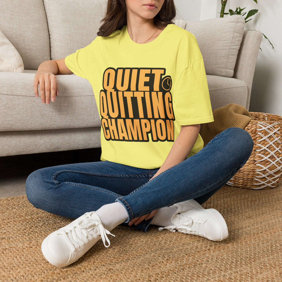 Quiet Quitting Champion T-Shirt - Trending Now - August 2026