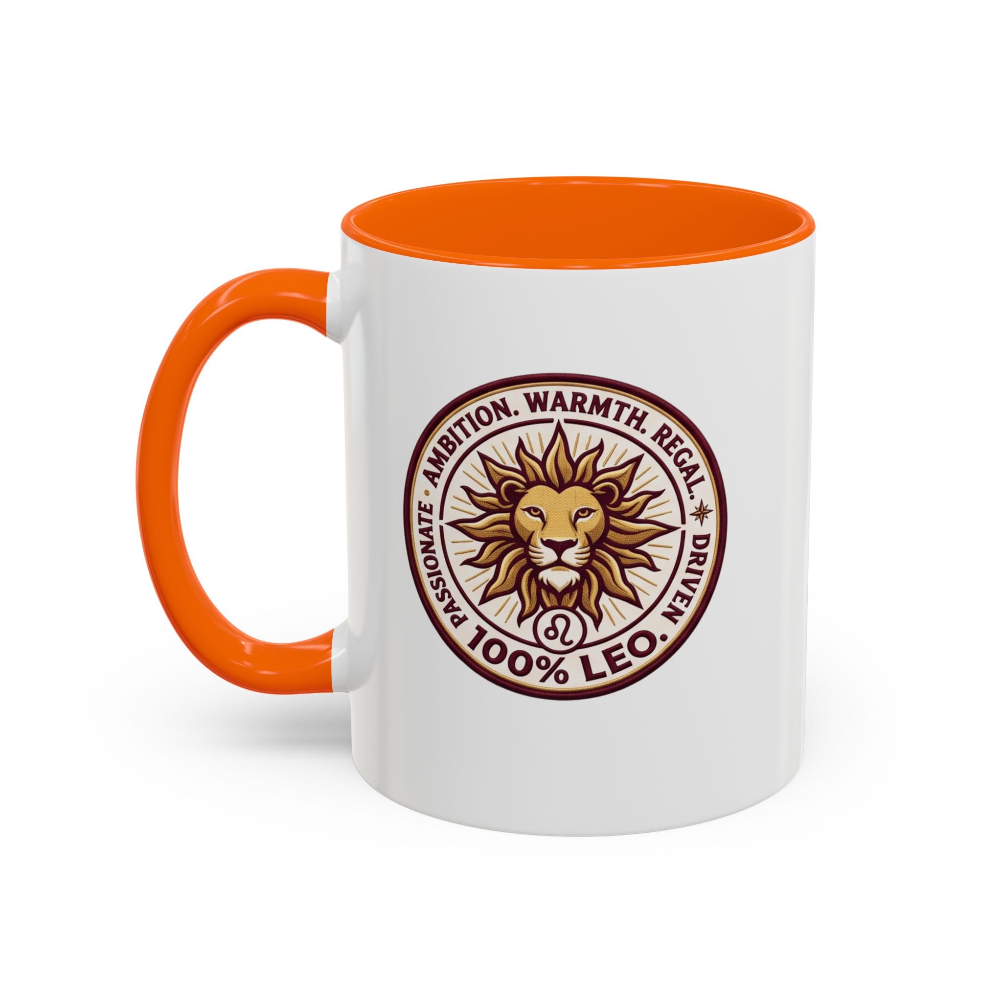 Leo Zodiac Coffee Mug — 100% Leo Lion Horoscope Gift