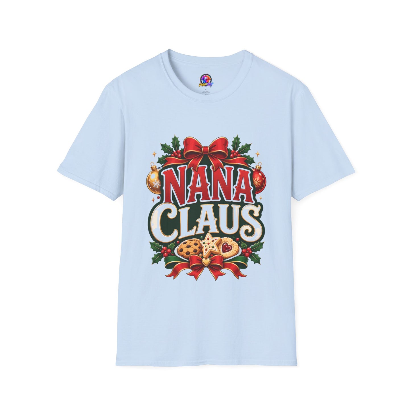 Nana Claus Christmas Tee — Festive Holiday Grandma T-Shirt