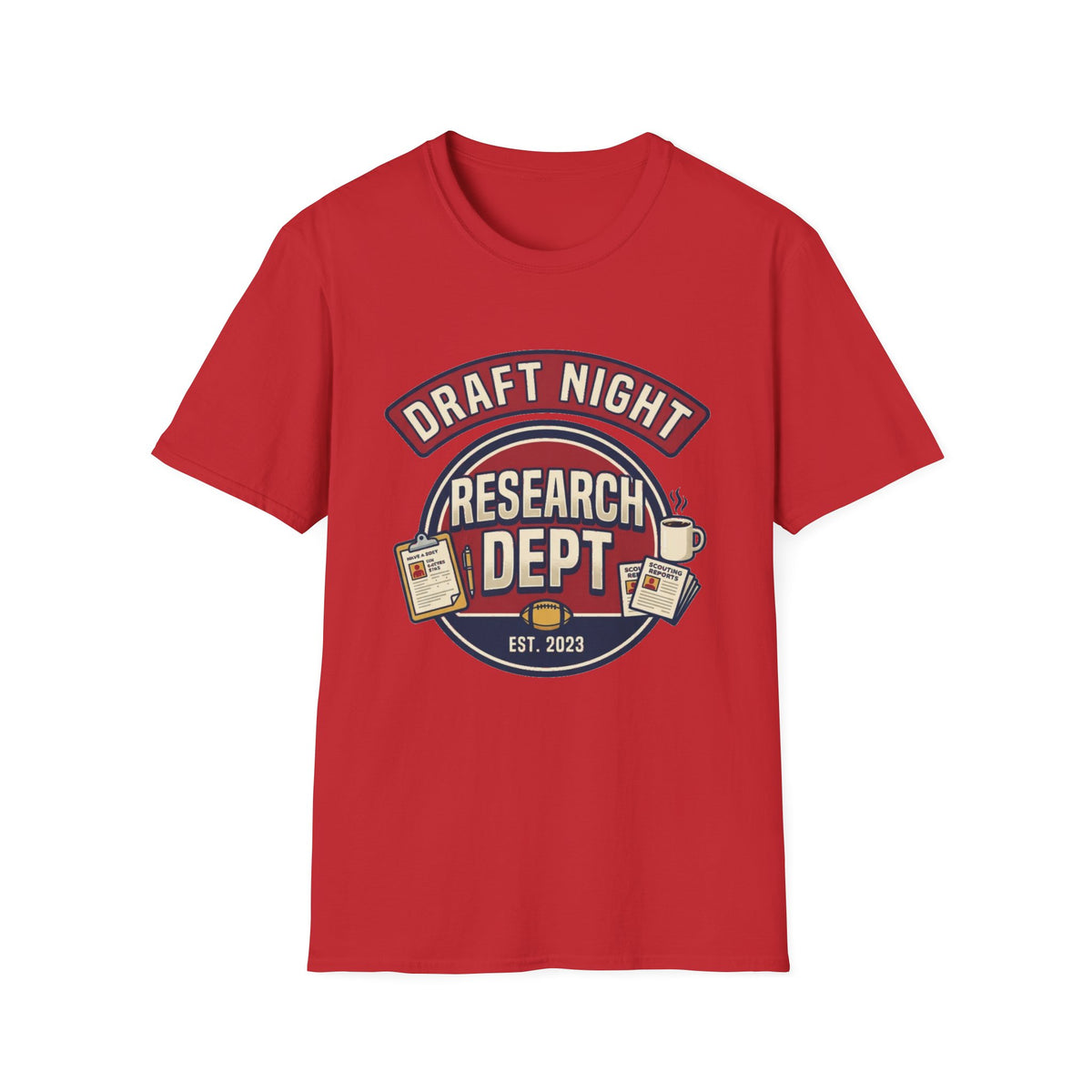 Draft Night Research Dept. T-Shirt – Sports Draft Party Tee - Trending Now - August 2026