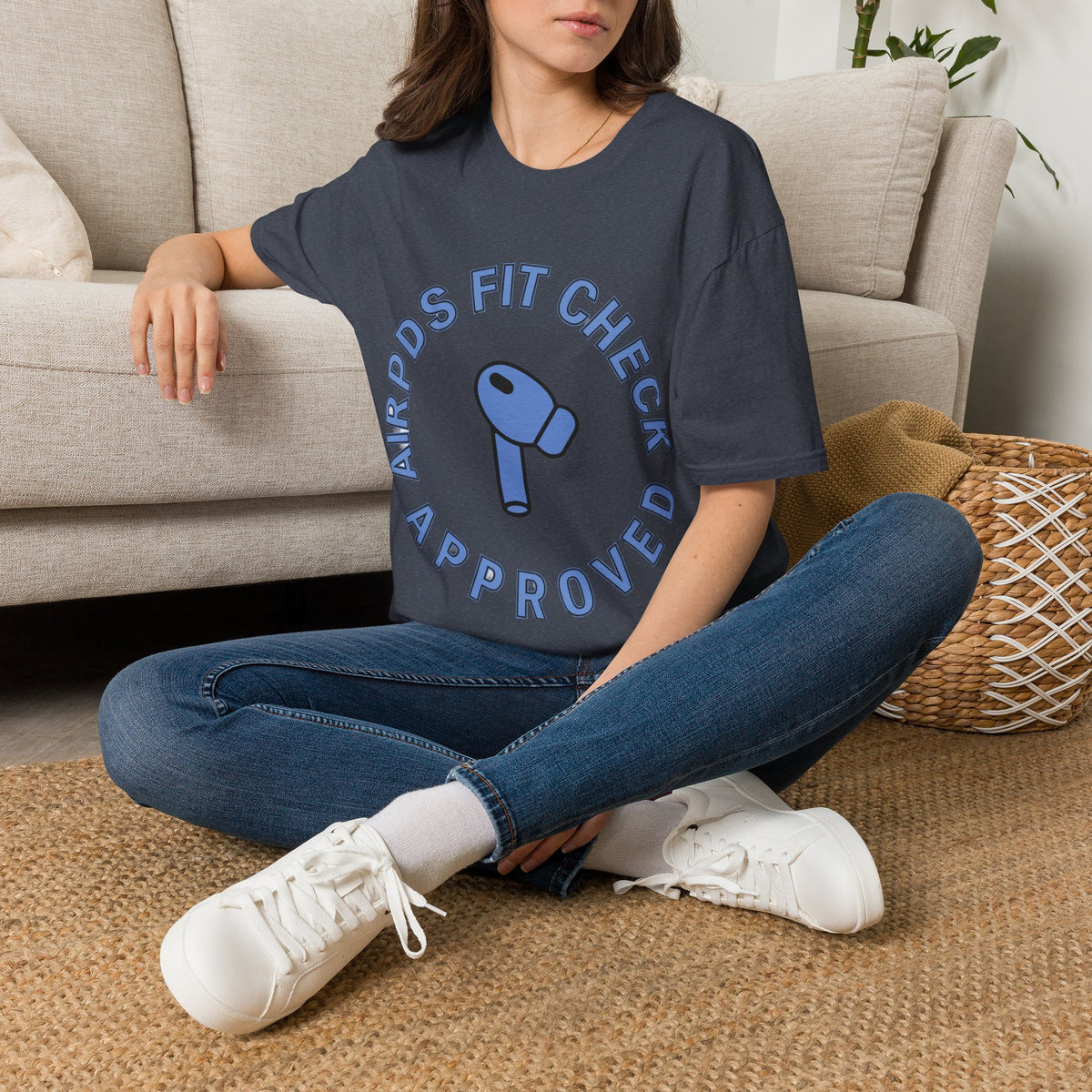 T‑Shirt — “AirPods Fit Check Approved” Graphic Tee - Trending Now - August 2026