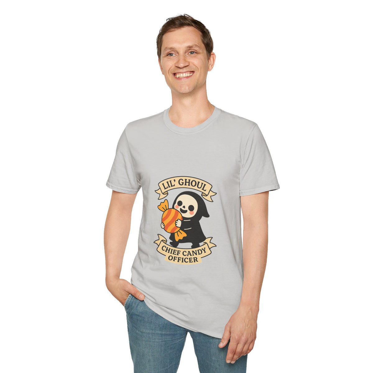 T-Shirt — 'Lil' Ghoul' Trick-or-Treat Candy Officer Halloween Tee - Trending Now - October 2026