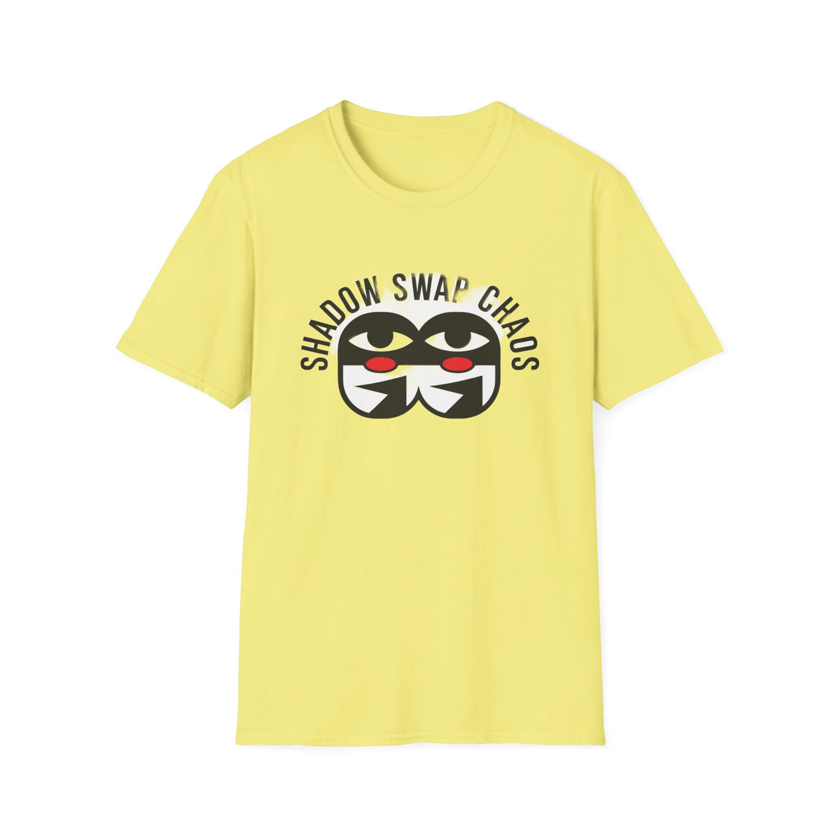 Shadow Swap Chaos T-Shirt — Graphic Anime Mask Tee - Trending Now - August 2026