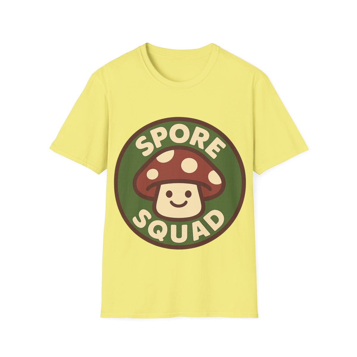 Spore Squad T-Shirt — Cute Mushroom Graphic Tee for Gamers & Fungi Fans - Trending Now - September 2026