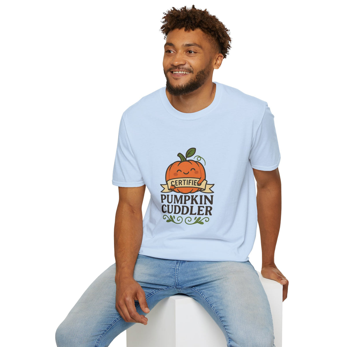 Pumpkin Cuddler T-Shirt — Cute Fall Pumpkin Graphic Tee - Trending Now - October 2026