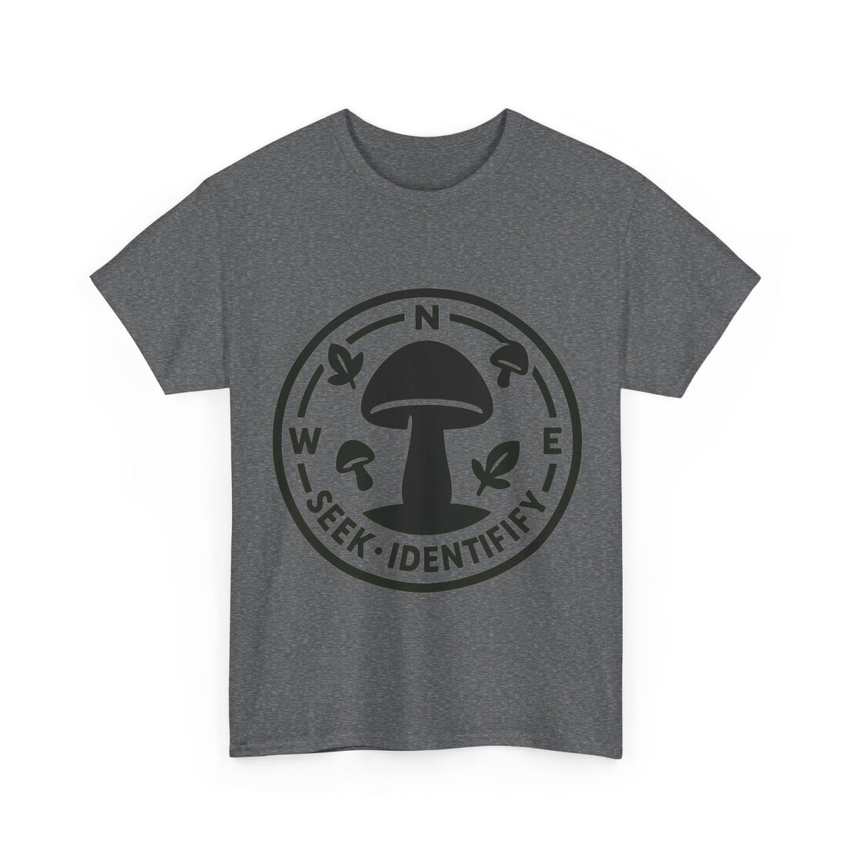 Rooted in Connection Mushroom Graphic Tee - Aesthetic Nature T-Shirt - Trending Now - September 2026