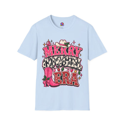 Merry Cowgirl Christmas T-Shirt