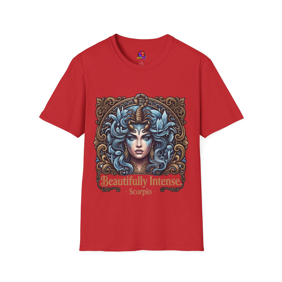 Scorpio Astrology T-Shirt — "Beautifully Intense" Zodiac Graphic Tee