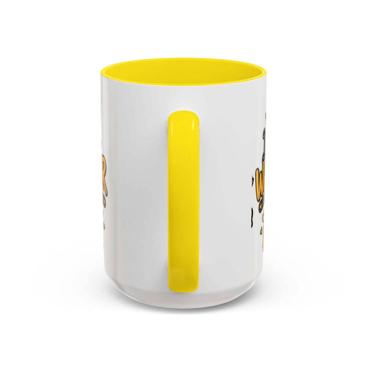 Little Warrior Childhood Cancer Awareness Coffee Mug – "Big Hope" Accent Mug