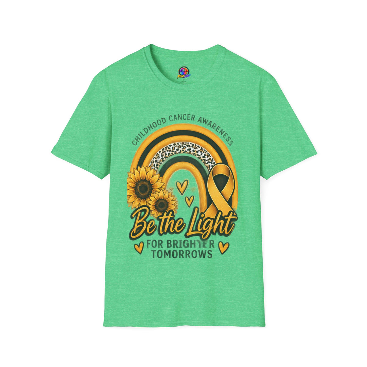 Be the Light Childhood Cancer Awareness T-Shirt