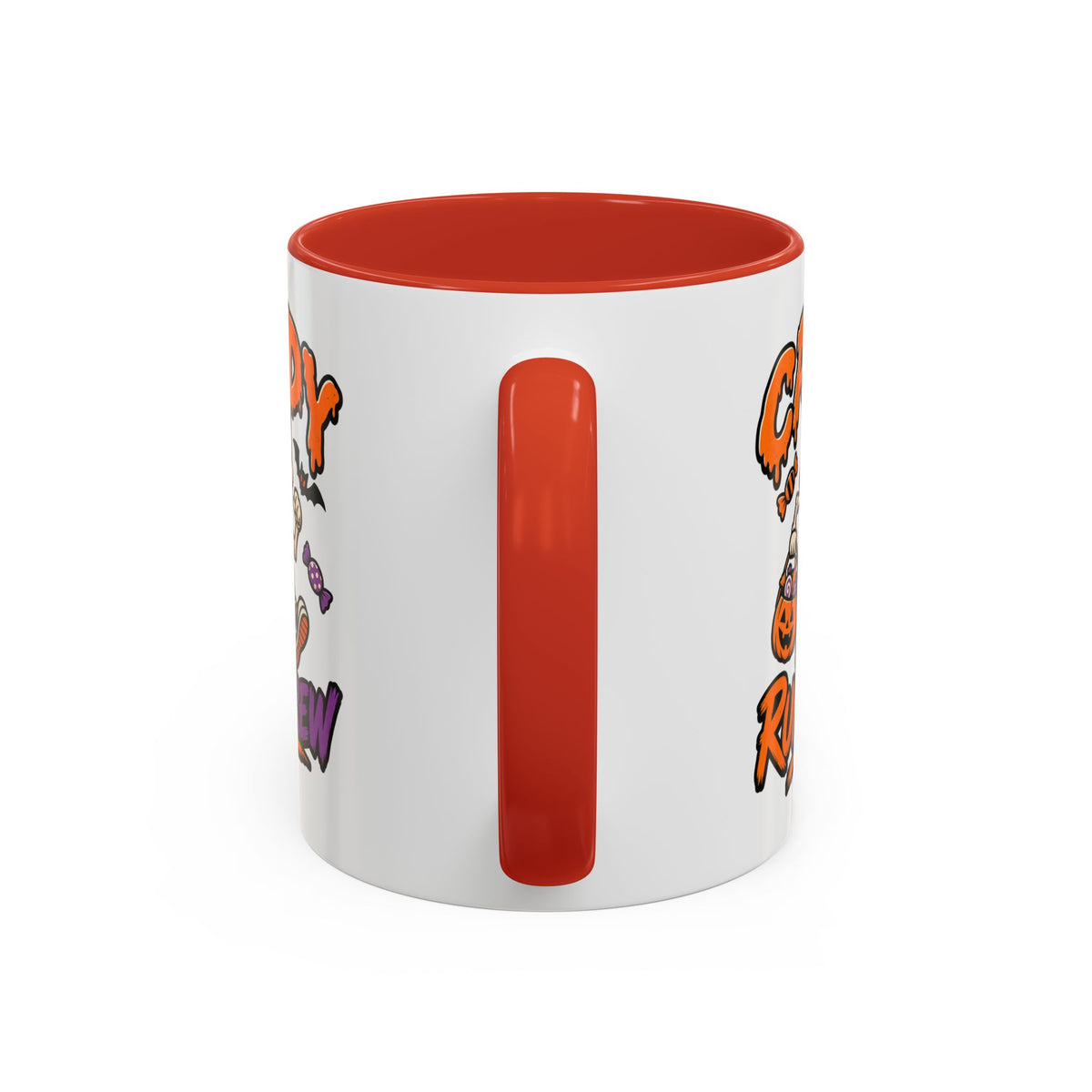 Candy Run Crew Coffee Mug — Halloween Skeleton Trick-or-Treat Accent Mug (11/15oz)