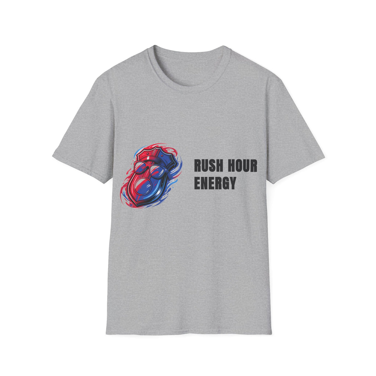 Rush Hour Energy T-Shirt — Retro Racing Skull Graphic Tee - Trending Now - September 2026